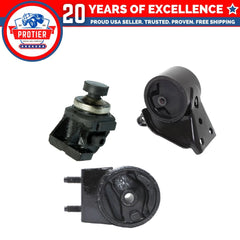 Engine Motor Mount Set for 1994 - 1997 Mazda 626 2.0L for Auto Trans 3PCS 6B93BC-57