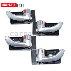 Interior Chrome Door Handle Front Rear LH RH For 05-09 Hyundai Tucson 826102E000 6B93BC-57