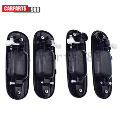 Exterior Door Handle Front Rear Left Right For 1997-2001 Honda CR-V 72140ST0003 6B93BC-57