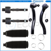 6x Fits 2004-08 Acura TSX & Honda Accord 2.4L Fornt Inner Outer Tie Rod End Kits 6B93BC-57