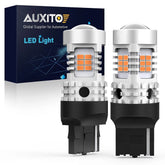 AUXITO Amber 7443 7440 LED Front Turn Signal Light Bulbs No Hyper Flash USA EOA AUXITO