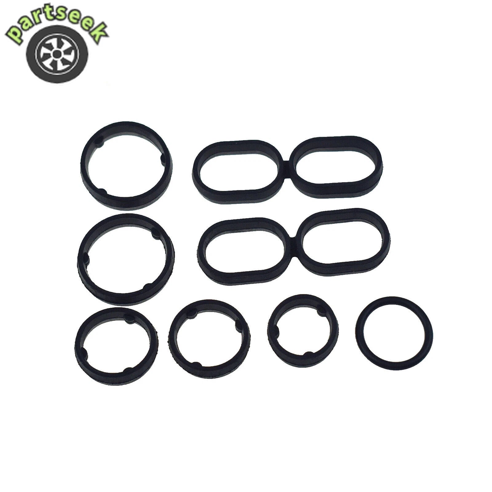 Engine Oil Filter Housing O-Ring Kit for 2014-22 Dodge Ram Jeep Chrysler 3.6L 6B93BC-57