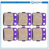 3 Pairs Brake Pads For Honda TRX420FA 4x4 AT Rancher 420 2009-2014 Carbon Fiber 6B93BC-57