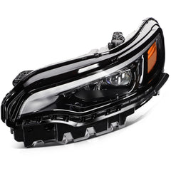 Headlight Assembly Driver Side For 2023-2019 Jeep Cherokee Black Housing 6B93BC-57