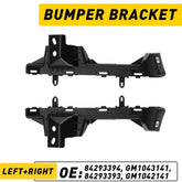 2X For 2018-2022 Chevy Equinox Left Right Front Side Bumper Support Brackets EOA 6B93BC-57