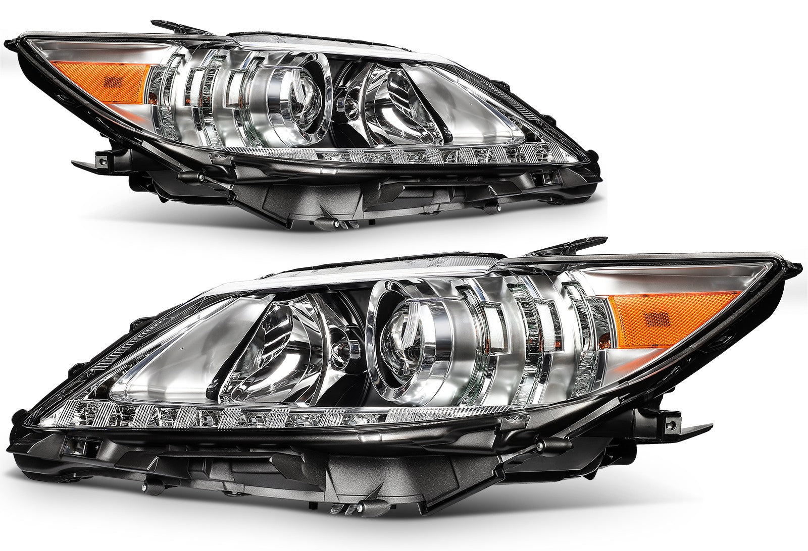 For 2015-13 Lexus ES350 ES300h Base Sedan 4-Door Left+Right Headlights Assembly 6B93BC-57