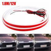For Chevrolet Silverado Scan Start Up LED Hood Light Strip DRL White Running EOA 6B93BC-57