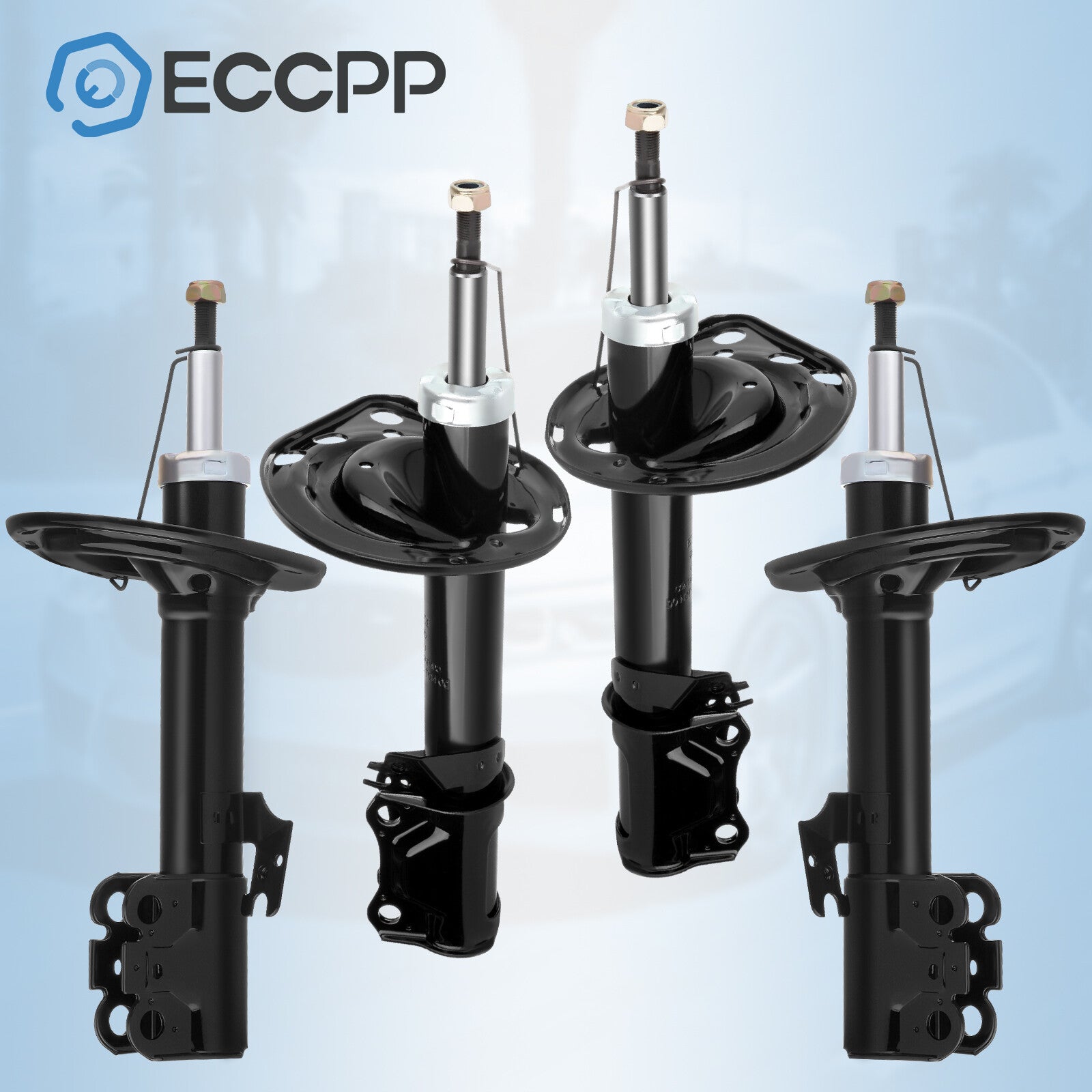Front Rear Struts Shocks For 2007-2011 Toyota Avalon Toyota Camry Left Right 6B93BC-57