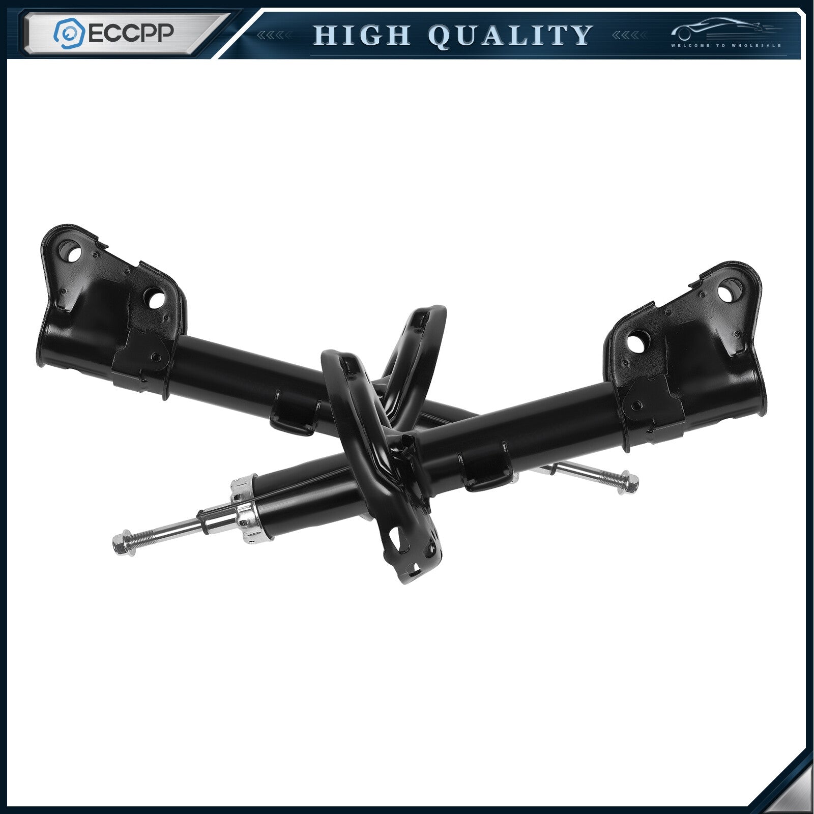 Front Pair Struts Shocks For 2009-2015 Honda Pilot EX LX SE 3.5L Left Right 6B93BC-57