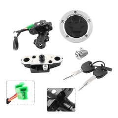 For 18-22 Suzuki GSX250R Ignition Switch Fuel Gas Tank Cap Seat Lock Set 2 wires