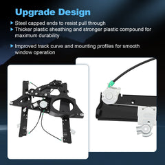 For Ford Expedition 2003-2006 Front Driver Side Window Regulator w/ Motor 6B93BC-57