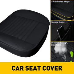 Anti-Slip Seat Car Cover Set Front Black Universal For Auto Interior Accessories 6B93BC-57