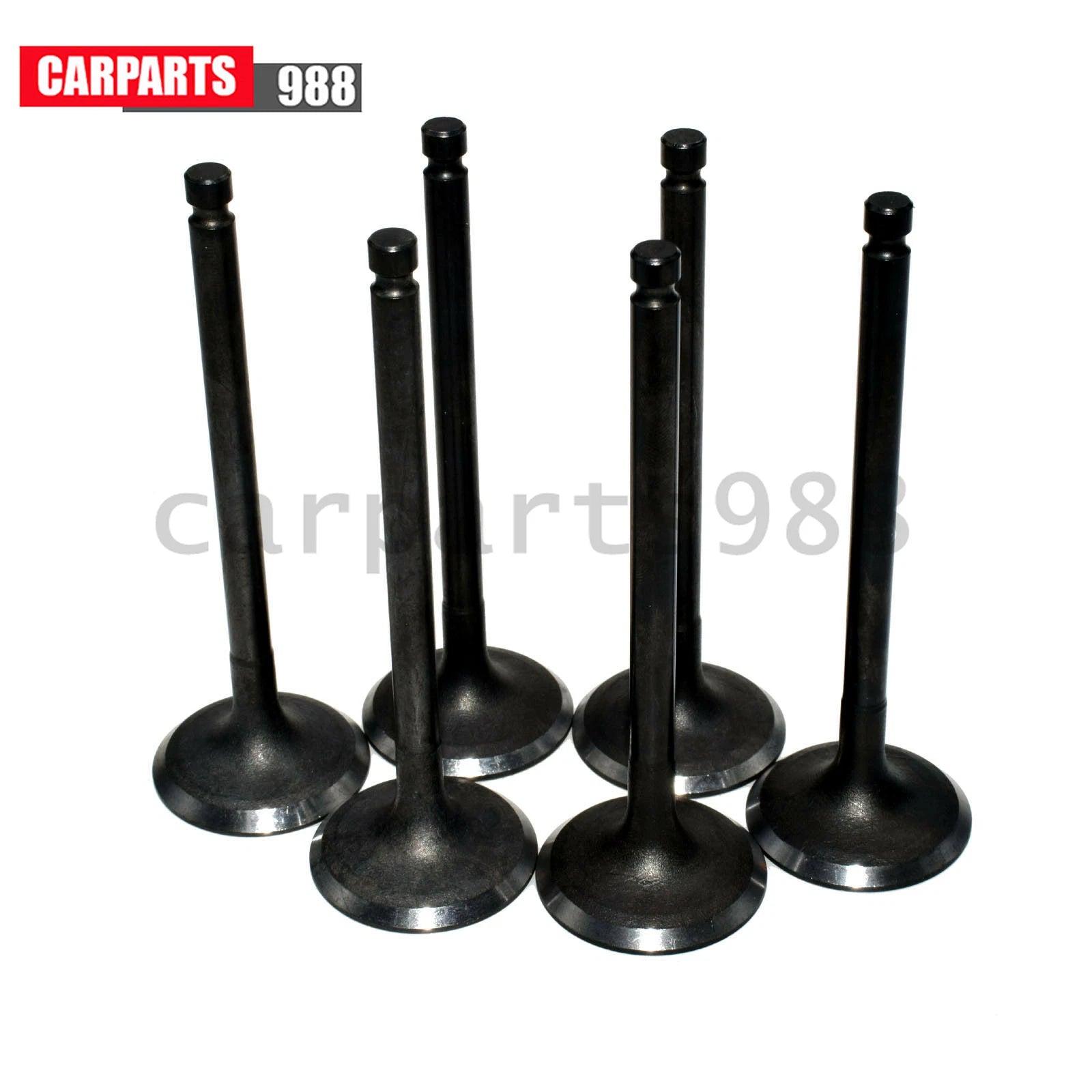 6Pcs Intake Valves For Hyundai Santa Fe Sonata Tiburon 2.5 2.7L 22211-37201 6B93BC-57