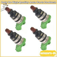 4pcs Fuel Injectors 195500-2370 1955002370 For 1992-1995 Mazda 929 3.0L V6 6B93BC-57