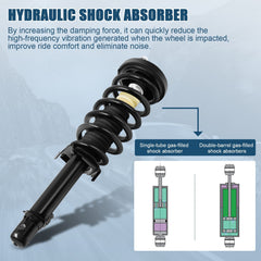 For Acura Tl 2009-2014 Awd Only Front 2 Complete Struts & Coil Spring Assembly 6B93BC-57