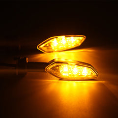 12V LED Turn Signal Light Indicator Lamp for Yamaha YZF R3 R25 YZF-R6 YZF-R1 6B93BC-57