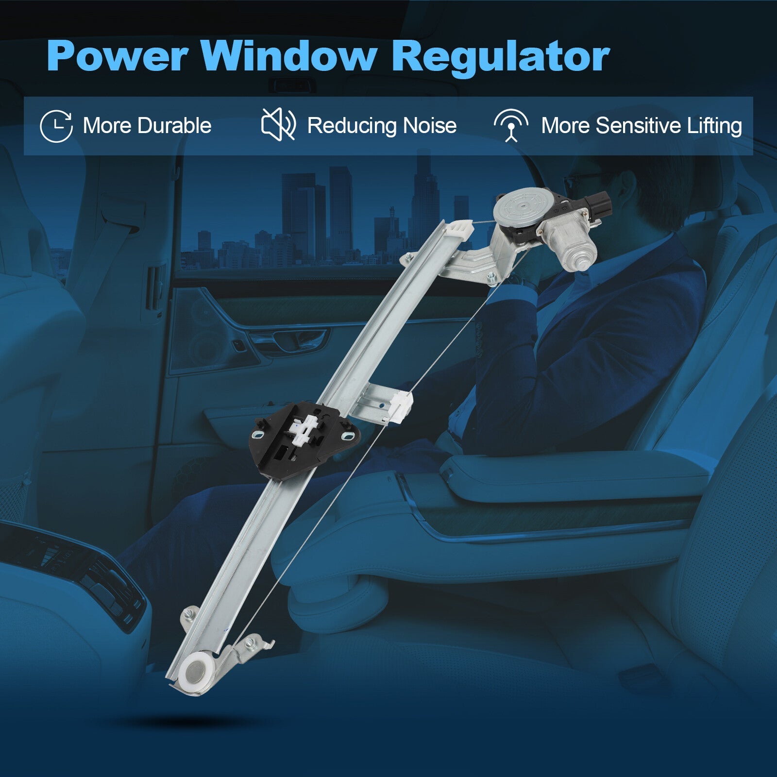 Left LH For Subaru Forester 2018-2014 Front Window Regulator w/ Motor 6B93BC-57