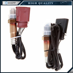 2pcs Downstream 00-2005 For Volkswagen Jetta Audi TT 1.8L O2 02 Oxygen Sensor 6B93BC-57