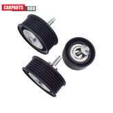 3Pcs Uppe Lower Drive Belt Idler Pulley Kit For 2012-17 Range Rover Evoque 2.0L 6B93BC-57