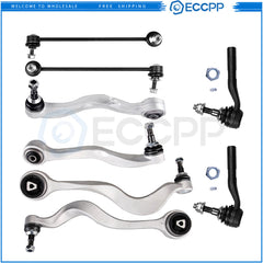 Front Lower Control Arm Outer Tie Rod End Sway Bar For 2004-2007 BMW 525i 530i 6B93BC-57