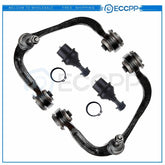 4pcs For 2004-2006 07 2008 Ford F-150 Front Upper Control Arms Lower Ball Joints 6B93BC-57