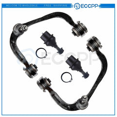 4pcs For 2004-2006 07 2008 Ford F-150 Front Upper Control Arms Lower Ball Joints 6B93BC-57
