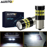 AUXITO 1156 7506 LED White 6000K Reverse Backup Turn Signal Parking Light Bulbs AUXITO