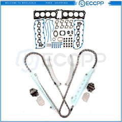 Head Gasket Set Timing Chain Kit For Ford Mustang 2000 4.6L 6B93BC-57