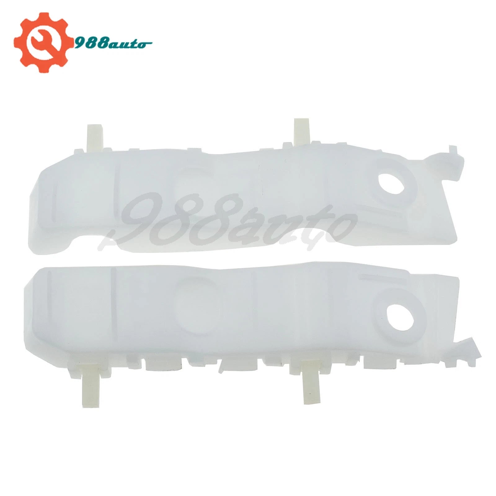 LH RH For 2010 2013 Kia Forte Front Bumper Retainer Brackets Support Pair 2pcs 6B93BC-57