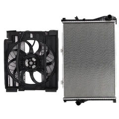 Electric Radiator Cooling Fan Kit For 2001 2002 2003 BMW 525i 530i KOEEP