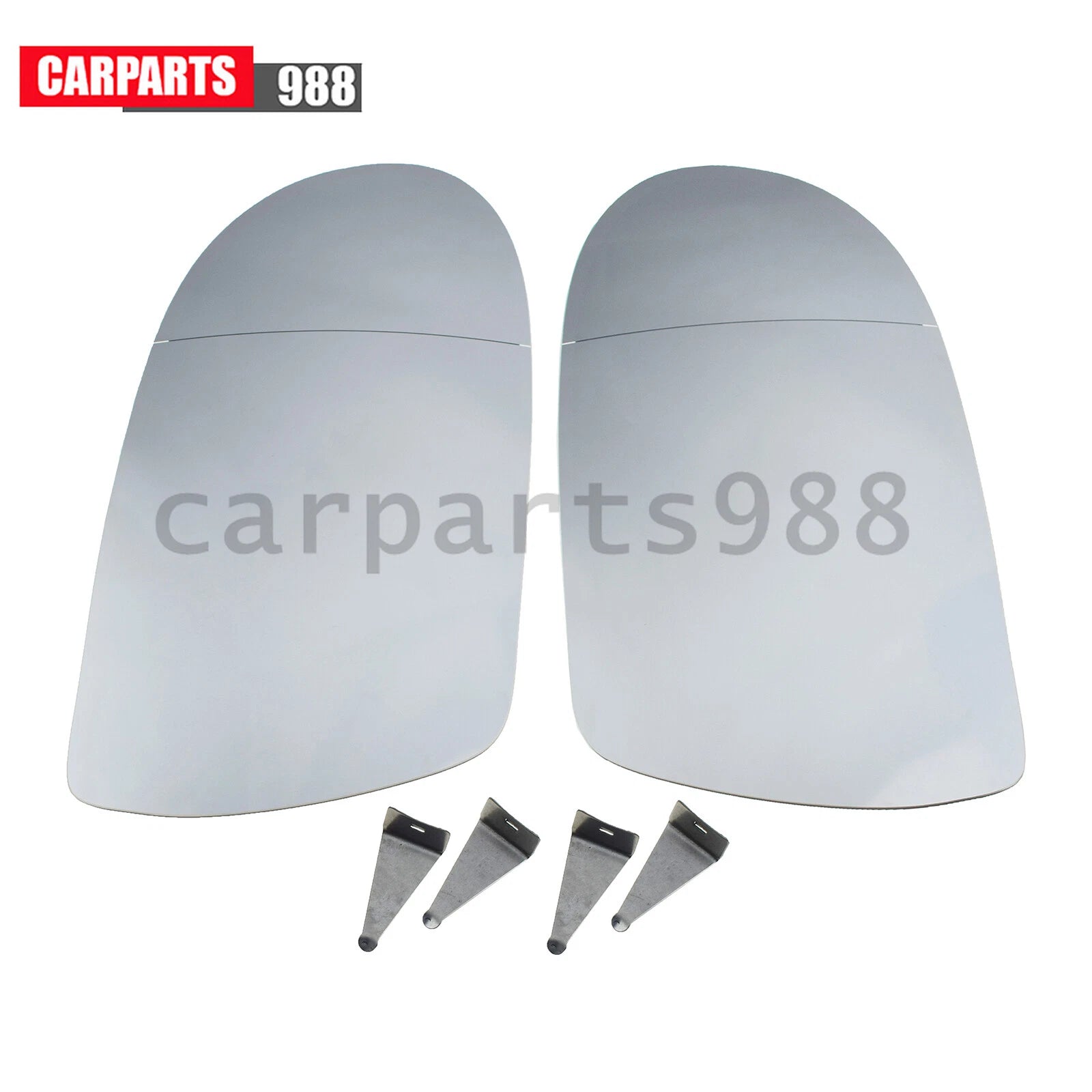 Pair Left Right Heated Mirror Glass for Mercedes SL500 SL550 SLK280 A1718100121 6B93BC-57