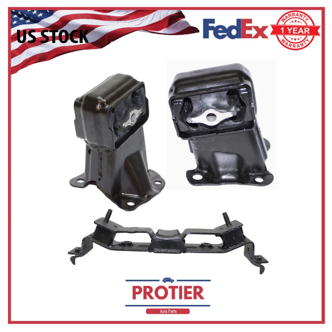 Engine & Trans Mount Set 3PCS for Jeep Sport Utility Grand Cherokee Commander 6B93BC-57
