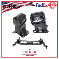 Engine & Trans Mount Set 3PCS for Jeep Sport Utility Grand Cherokee Commander 6B93BC-57