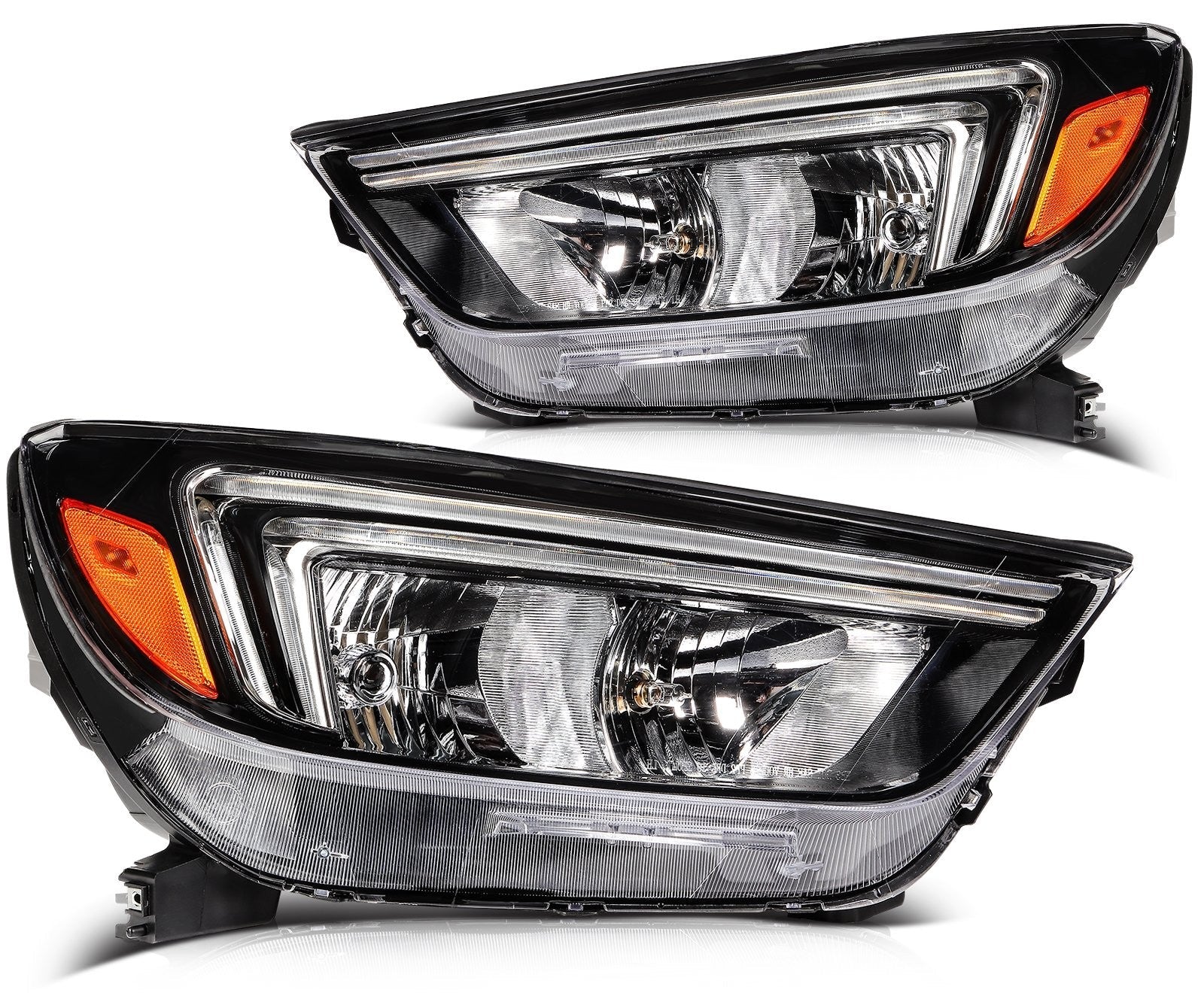 Headlights Assembly For 2022-2018 2017 Buick Encore 1.4L Left+Right Side KOEEP