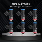 6pcs Fuel Injectors For Ford Escape Fusion Mazda Tribute Mercury Mariner 3.0L 6B93BC-57