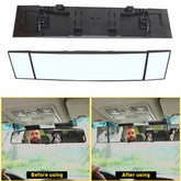 390mm Car Foldable Interior Rear View Mirror Rearview Wide Angle Blind Spot Auto 6B93BC-57