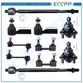 10Pieces Front Tie Rod End Ball Joint Sway Bar End Link For Toyota For Corolla 6B93BC-57