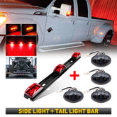 AUXITO Smoke LED Dually Side Marker Bed Tail Light For Ford F350 F450 F550 Truck AUXITO