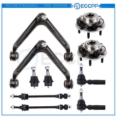 10pcs For 2002-05 Dodge RAM 1500 Wheel Hub and Bearing Assembly & Suspension Kit KOEEP