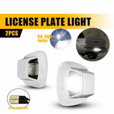 FULL LED White Chrome License Plate Tag Light For 1997-11 Dodge Dakota Pickup EA 6B93BC-57