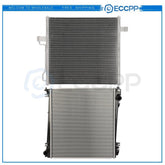Radiator & AC Condenser Cooling Kit For 02-05 Ford Explorer Mercury Mountaineer 6B93BC-57