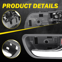 2PCS Driver & Passenger Inside Interior Door Handle For Toyota Camry 2002-2006 A 6B93BC-57