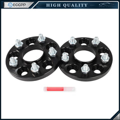 2 Pcs 15mm 5x108 Hub Centric Wheel Spacers 12x1.5 For Ford Fusion Focus Escape