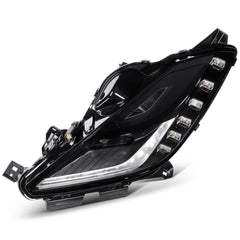 Pair Full LED Headlights Assembly For 2014-2019 Chevrolet Corvette 6.2L Black KOEEP