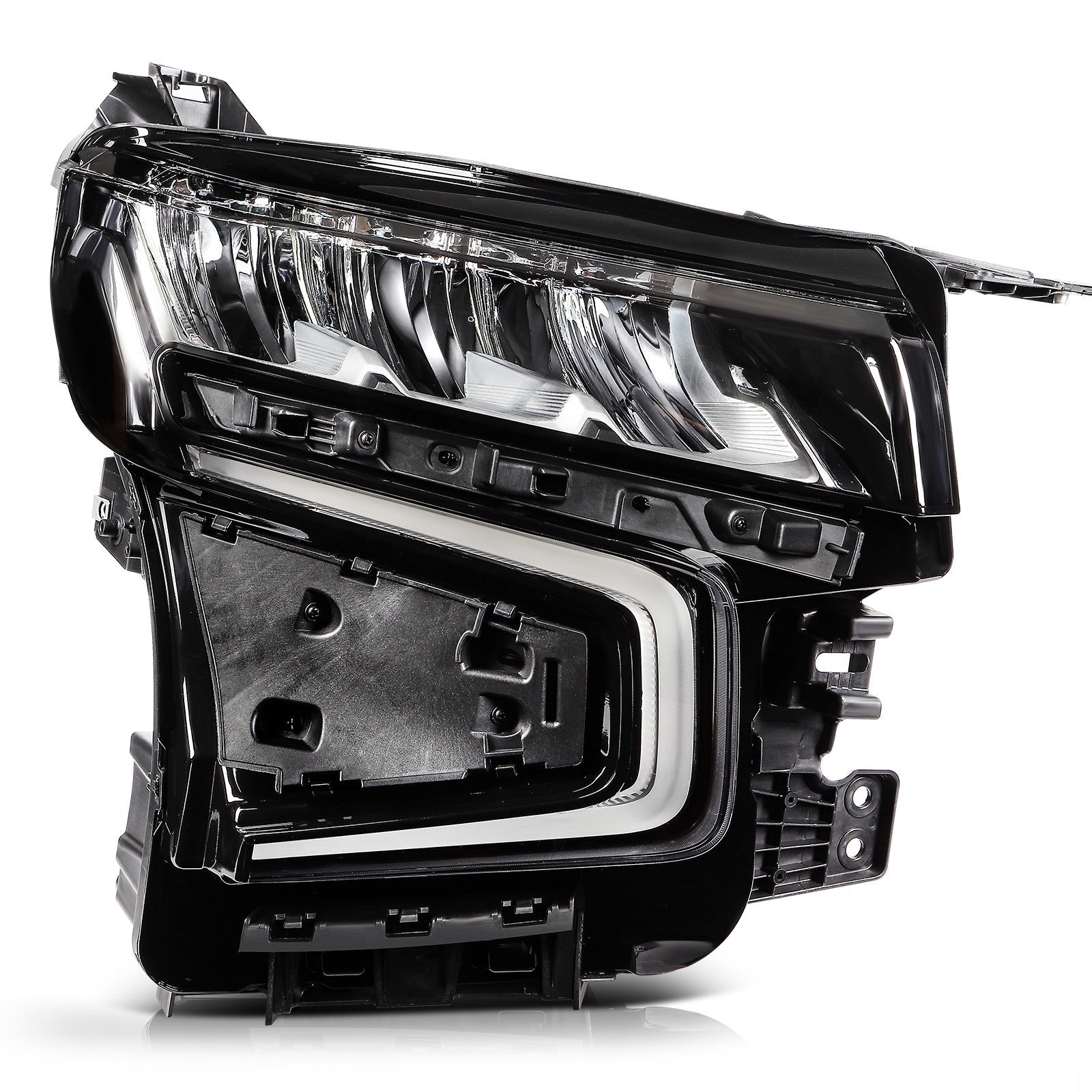 Passenger Right Side LED Headlight For 2021-2023 Chevrolet Suburban Tahoe Black 6B93BC-57