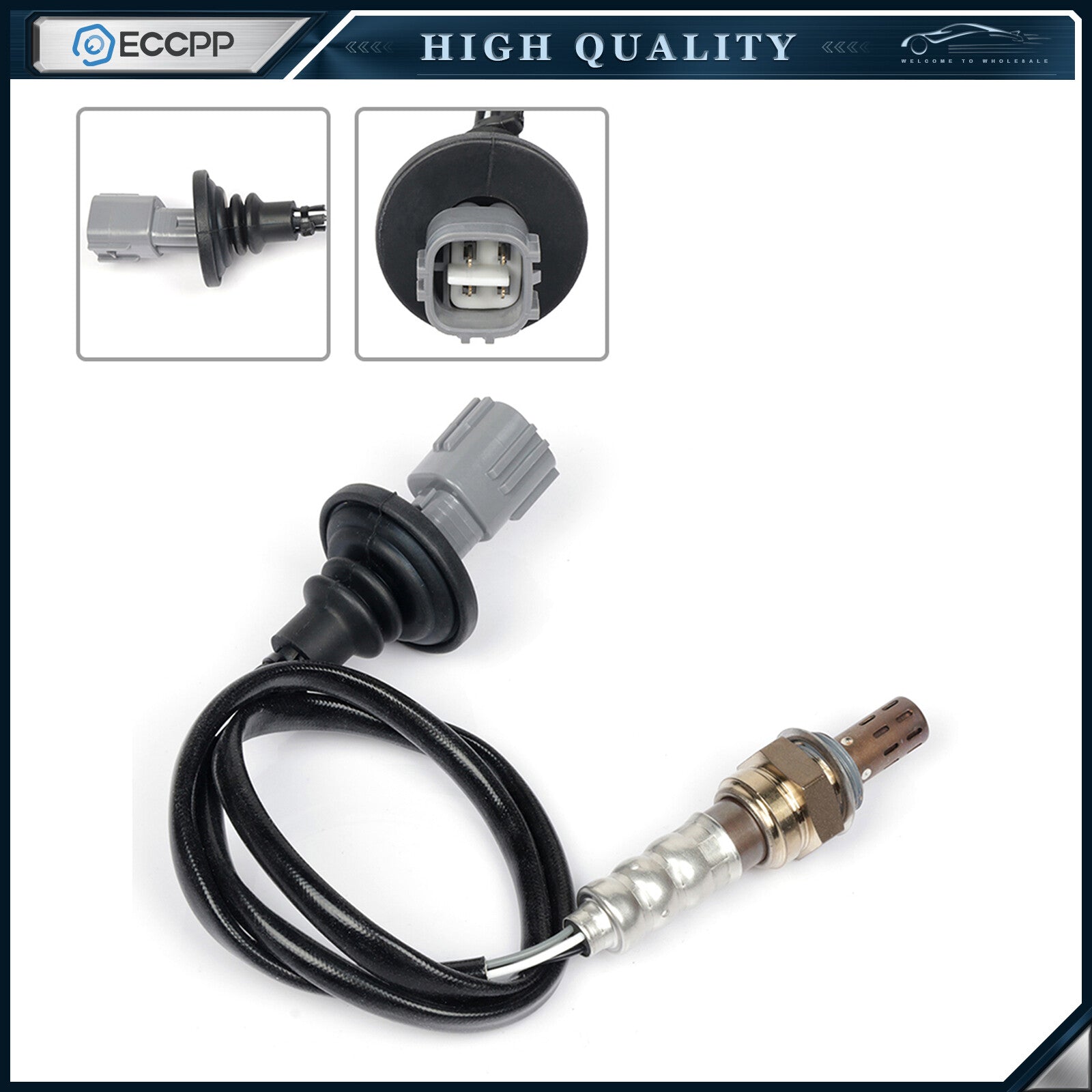 Downstream For 2001-2009 Toyota Prius 1.5L l4 Oxygen O2 02 Sensor Rear ES20224 6B93BC-57