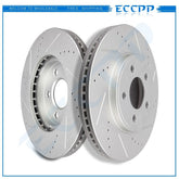 Front Brake Discs Rotors For 2003-2011 Ford Crown Victoria Lincoln Town Car 6B93BC-57