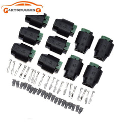 10PCS 2 Pin Temperature Sensor Electrical Connector For BMW 3/ 5/ 7 X Series 6B93BC-57