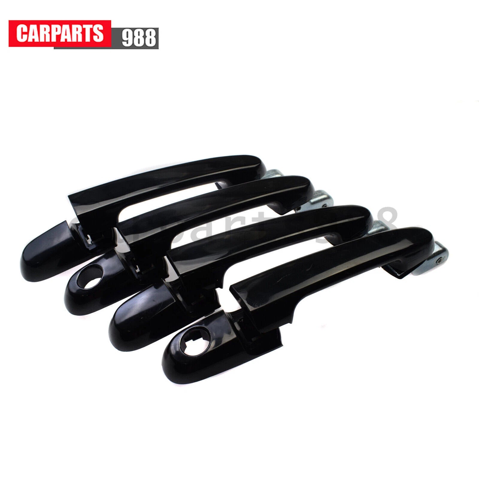 4Pcs Front Rear LH RH Outer Door Handle For Hyundai Accent 2006-2011 826501E000 6B93BC-57