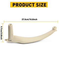 FOR 2007-2013 BMW E70 X5 SAV BEIGE RIGHT INNER DOOR PANEL HANDLE PULL TRIM COVER 6B93BC-57